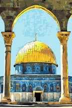 Belleza eterna: capturando la exquisita arquitectura del patio de la mezquita de Medina