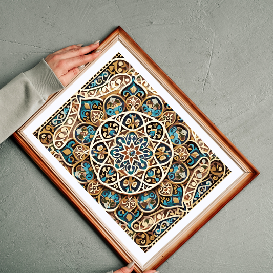 Vibrant Heritage: The Elegance of Islamic Geometric Art