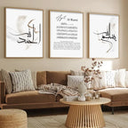 Ayat al-Kursi Canvas Art Set