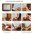 Tasbih Calligraphy Canvas Art Set