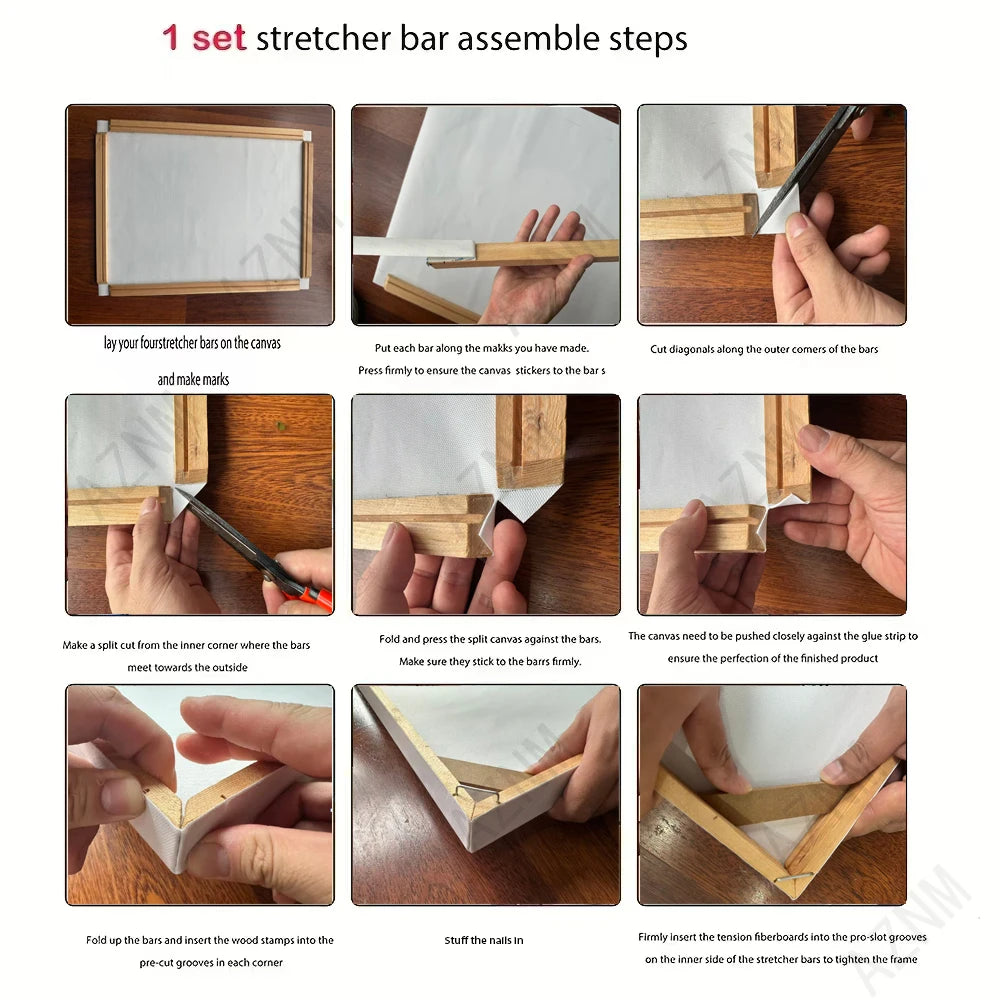 Tasbih Calligraphy Canvas Art Set