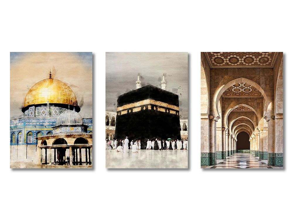 Triptych canvas art collection