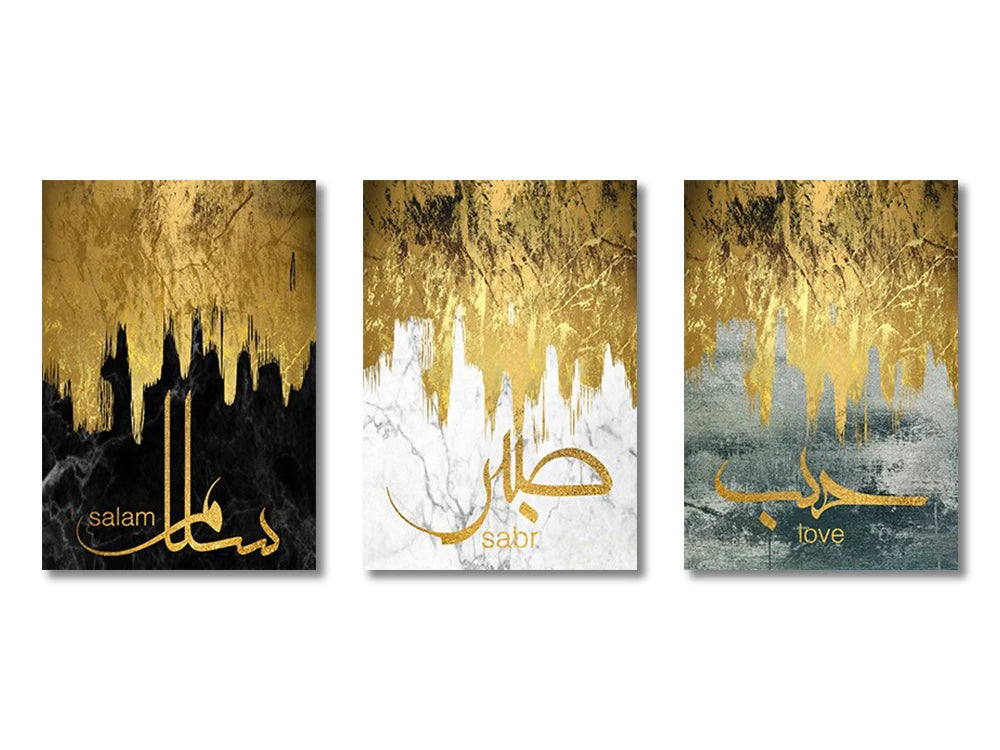 Triptych canvas art collection