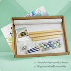 Serenidad a la luz de la luna: Mezquita bajo la noche creciente