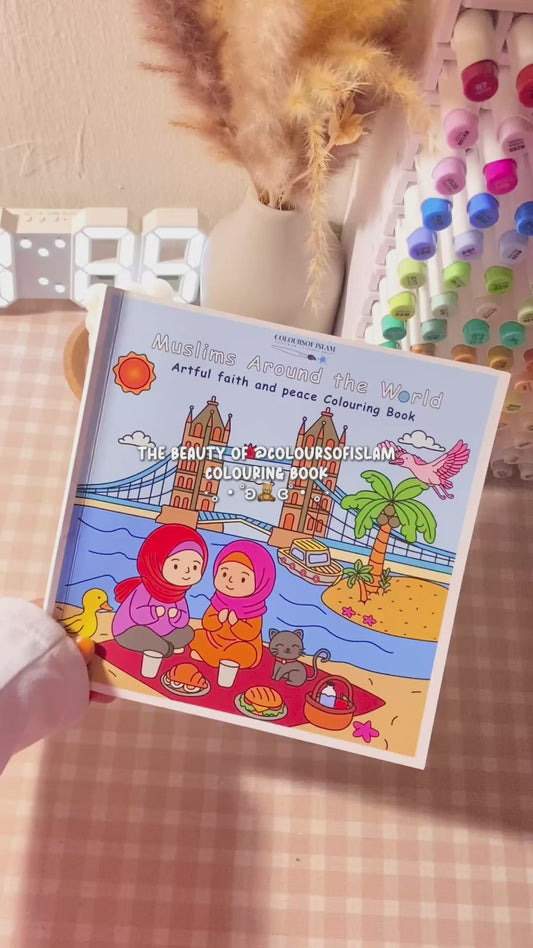 Muslime auf der ganzen Welt: Eine kulturelle Reise durch Ausmalen